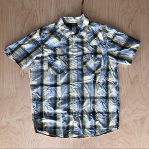 Patagonia Three Trees Short Sleeve Plaid Shirt